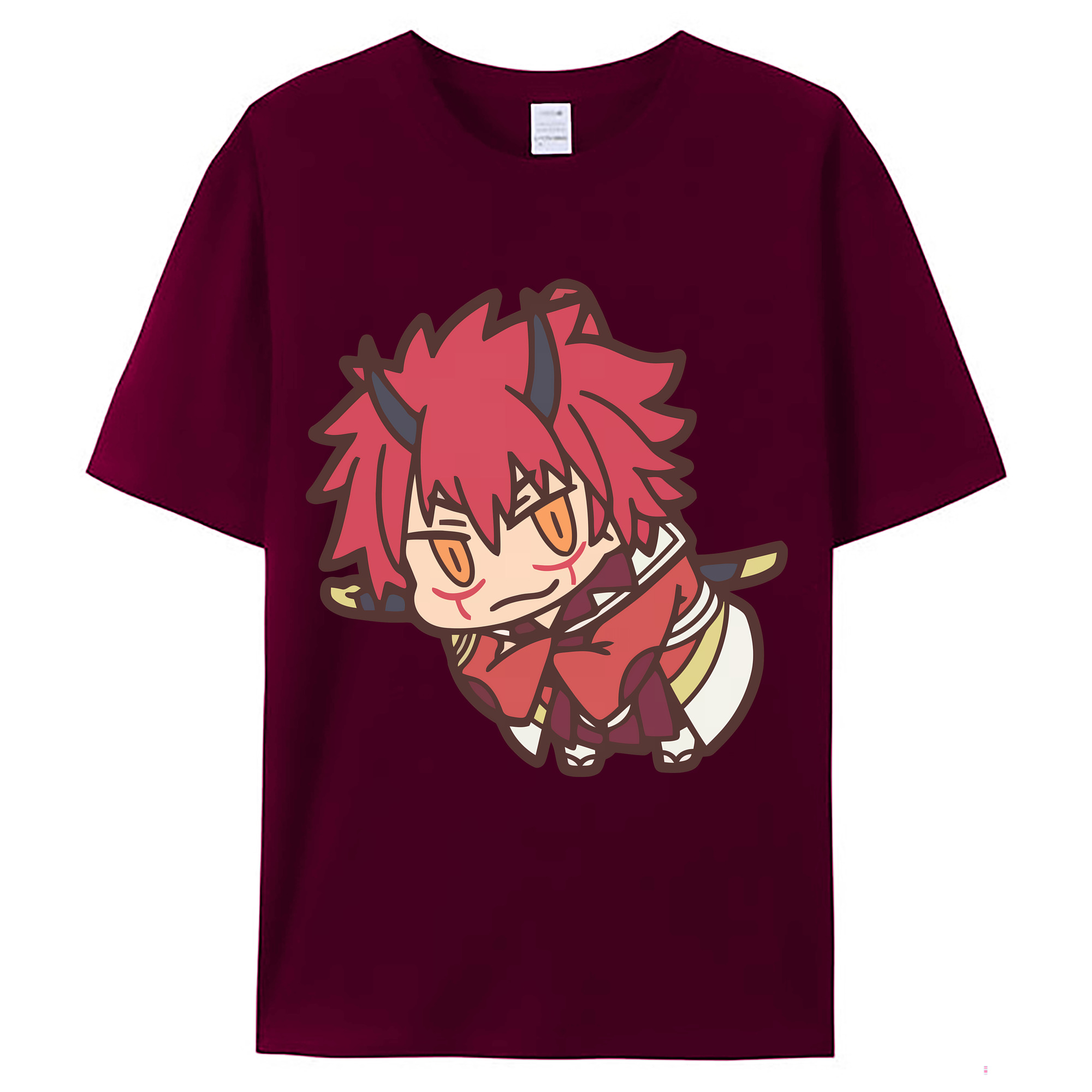 （画像用） 転スラ Regarding Reincarnated to Slime レディースカジュアルプリントTシャツ（綿100％）